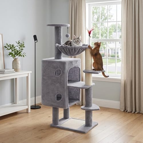 HUITREE 45in Cat Tree Tower