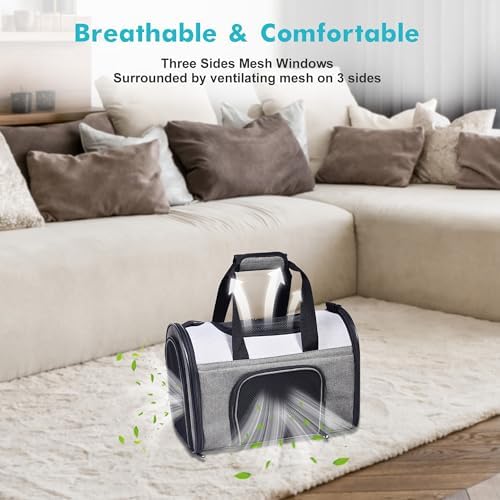 Jespet Airline Approved Soft-Sided Kennel Pet Carrier