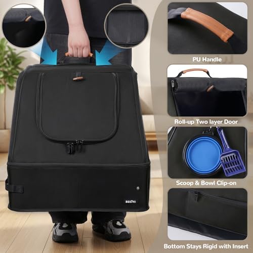 Portable Cat Travel Litter Box
