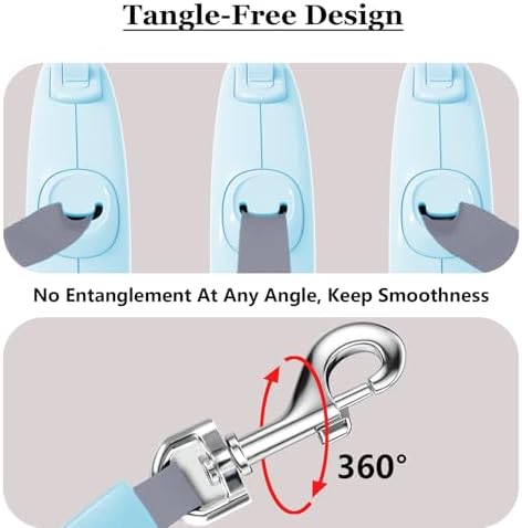 Retractable Dog Leash for Small Medium Dogs
