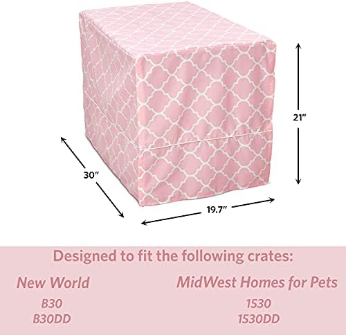 MidWest Homes for Pets Medium Dog Crate Cover Featuring Teflon Fabric Protector