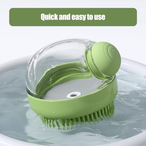 5PC pet grooming bath brush set