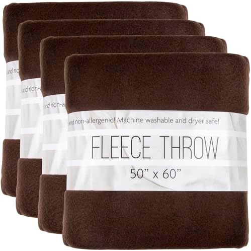 Bulk Fleece 50x60 Throw Blankets