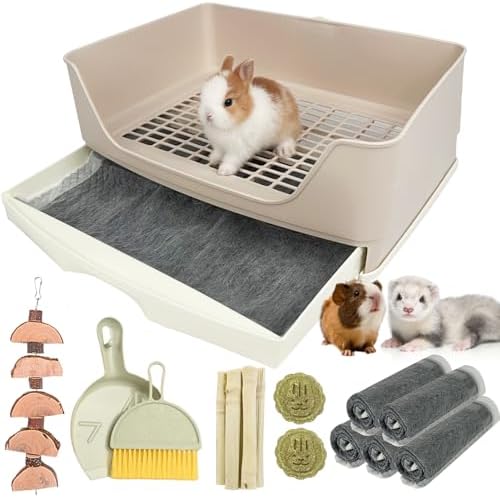 RUBYHOME Oversize Rabbit Litter Box