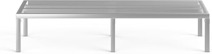 24 in X 60 in. Aquarium Stand | Industrial Style Aluminum Fish Tank Base with Open Frame Design