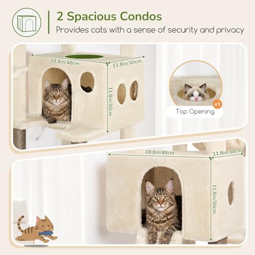 Globlazer Tall Cat Tower Extra Large Cat Tree House