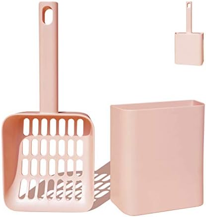 Cat Litter Scooper with Caddy Holder, Cat Scooper