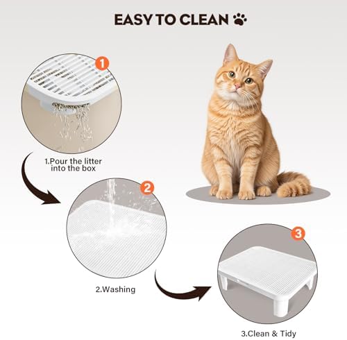 Cat Step Ramp Adjustable Litter Box Step