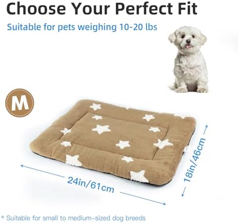 Mora Pets Dog Crate Pad Washable Cat Dog Bed