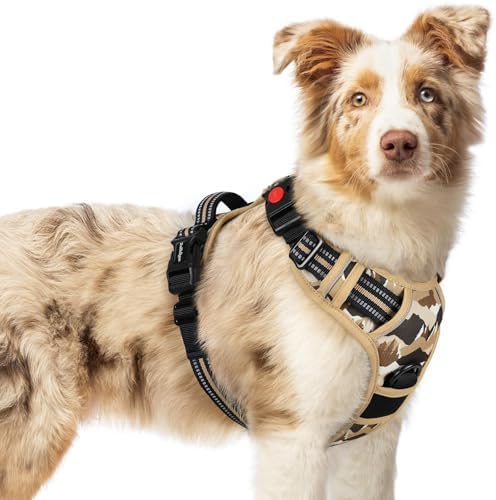 rabbitgoo Dog Harness Medium Sized, Updated Easy On & Off