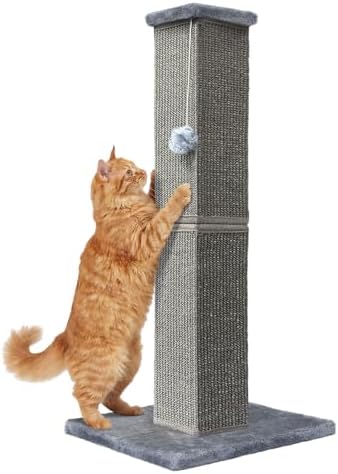 Cat Scratching Post for Indoor Cat, 32 Inch Large Cat Scratcher