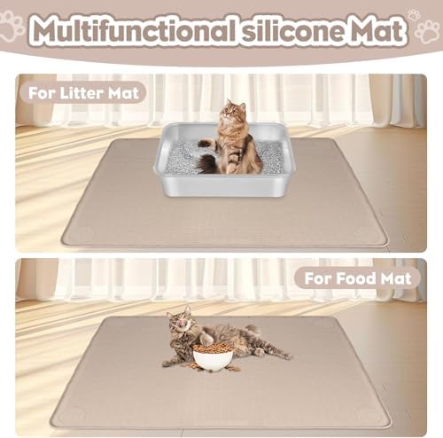 Kalolary Cat Litter Mats