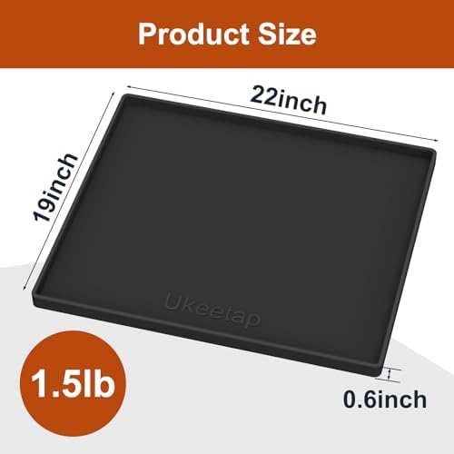 22" x 19" Extra Thick Silicone Mat Waterproof