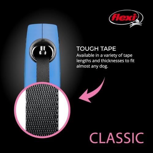 FLEXI® Classic Tape Retractable Dog Leash, 16 ft