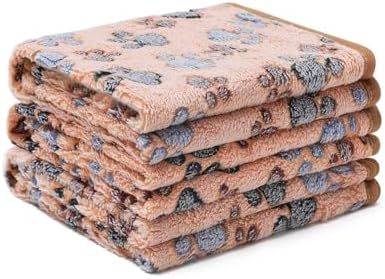 Luciphia Dog Blanket 3 Pack, Soft Cozy Fleece Throw