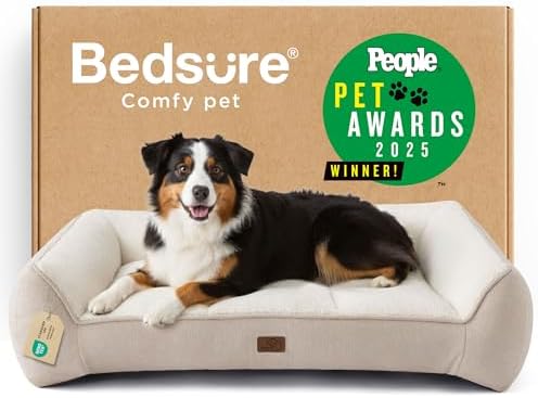Bedsure SupportMax® Extra Thick Orthopedic XL Dog Bed