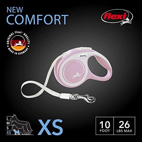 FLEXI® Comfort Tape Retractable Dog Leash, 10 ft