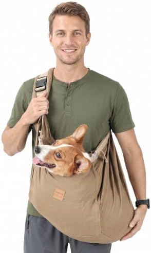 Large Dog Sling Carrier for Pets up to 40Lbs