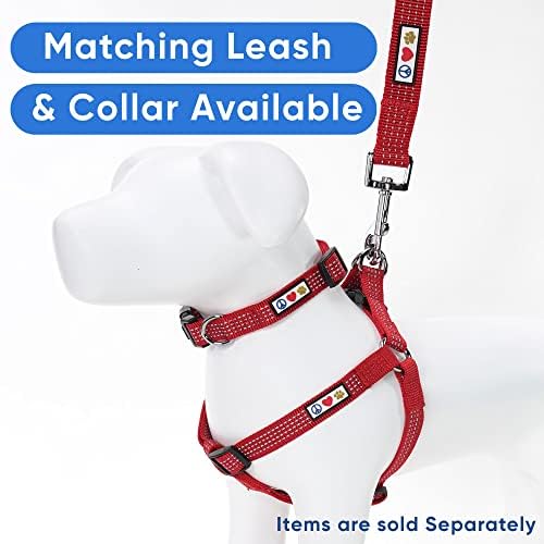 Pawtitas Reflective Step-in Dog Harness – Adjustable No-Pull Vest