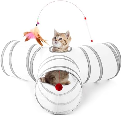 Tempcore Cat Tunnel, 3-Way Collapsible Toy