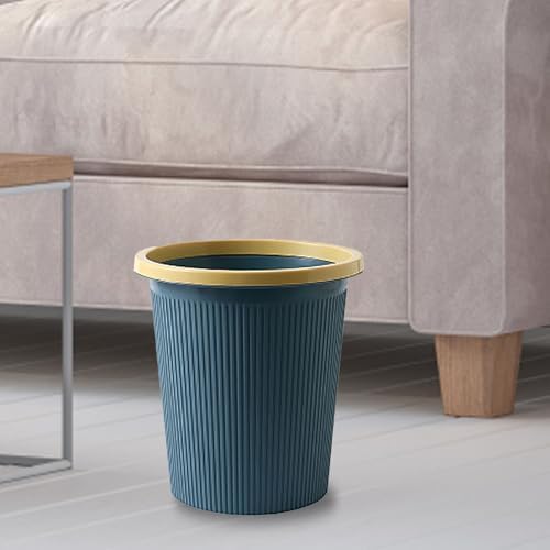 Bathroom Garbage Can, Lightweight Durable Striped Garbage Cans