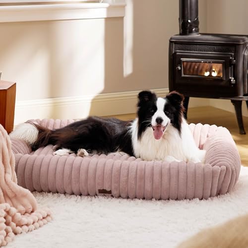 Bedsure ComfyFleece® Cute XL Dog Beds