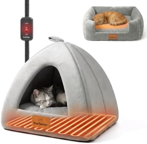 Cooling Pet Bed with Water-Fill Cooling Pad, Thick Breathable Pet Cooling Mat