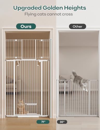 Ostutry 71in Extra Tall Pet Gate