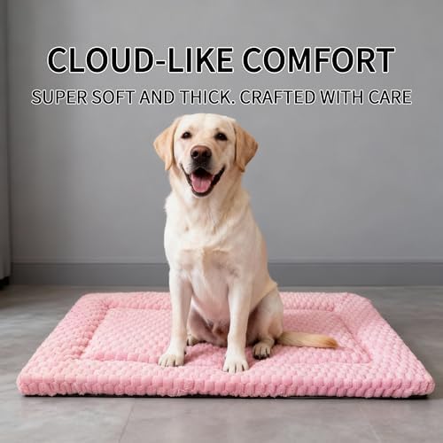 Dog Bed Mat, Reversible Dog Crate Pad