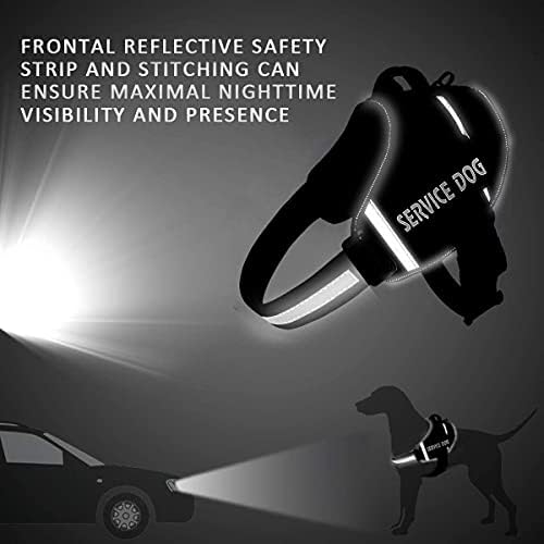 JSXD Dog Harness, No-Pull Service Dog Harness