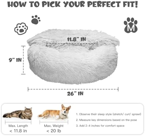 Himax 26in Covered Dog Bed