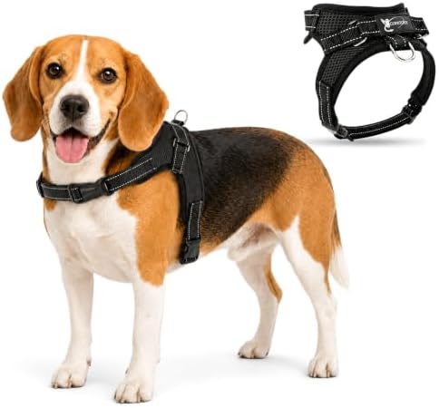 No Pull Reflective Adjustable Dog Harness