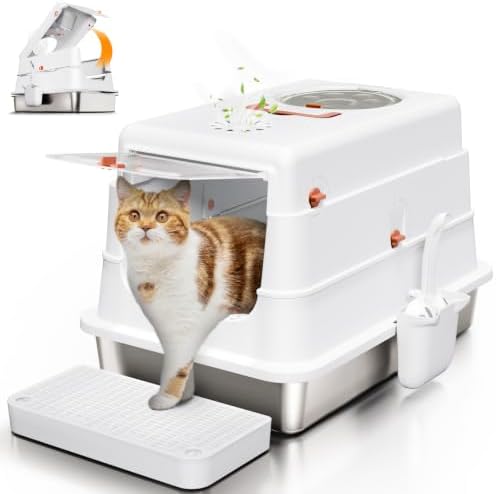 Stainless Steel Cat Litter Box