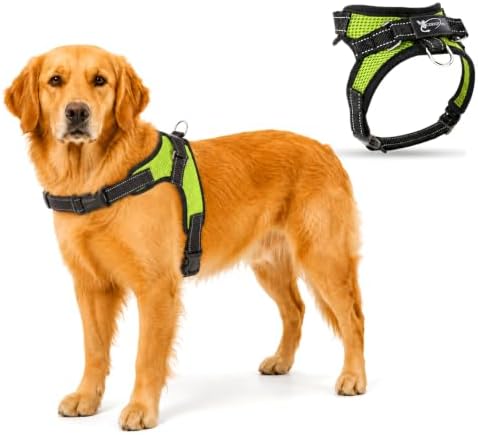 No Pull Reflective Adjustable Dog Harness