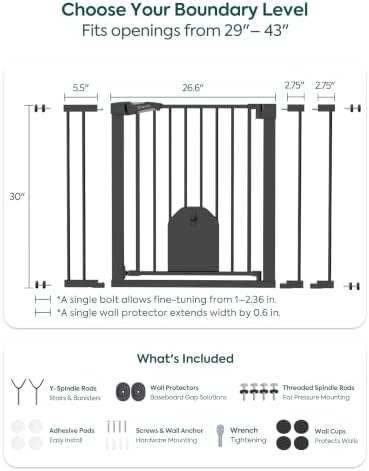 Babelio Auto Close Dog Gate