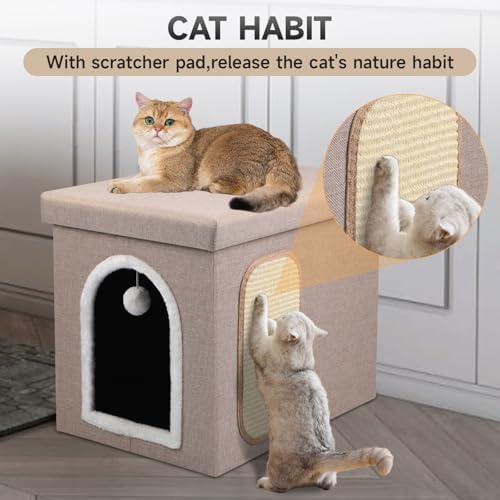 Shikha Hidden Cat Litter Box Enclosure