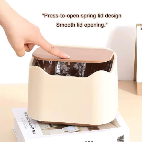 Cat Litter Trash Can Mini Countertop Trash