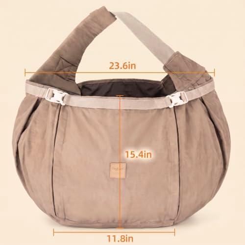Large Dog Sling Carrier for Pets up to 40Lbs