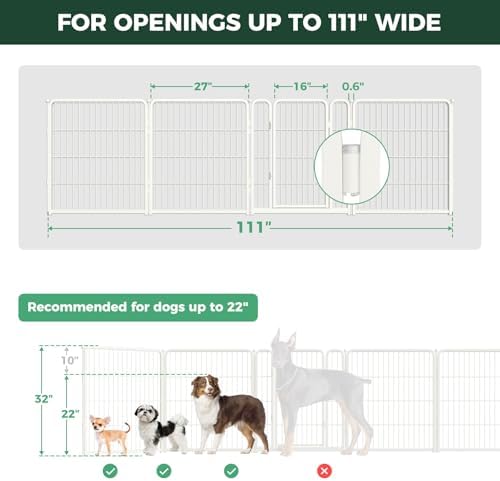 FXW Dog Gate, Extra Wide Adjustable