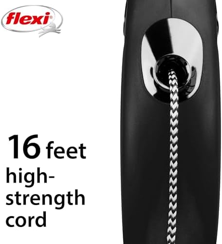 FLEXI® Classic Double Cord Retractable Dog Leash, 16 ft