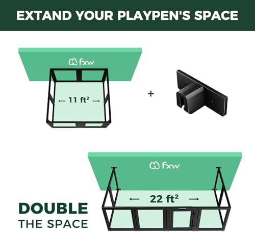 FXW AuraSpace Acrylic Dog Playpen