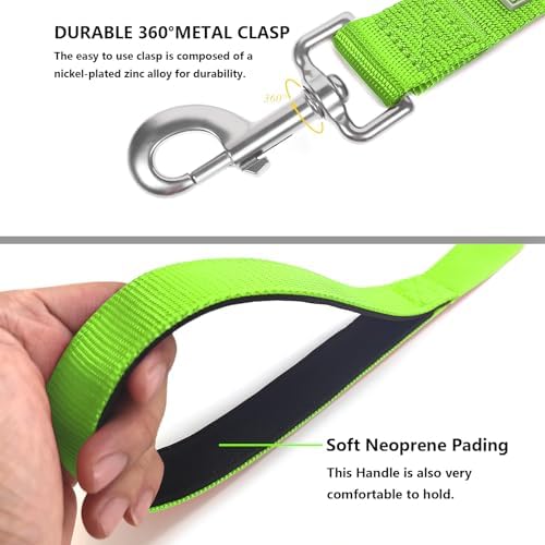 6 FT Reflective Dog Leash for Medium Dogs