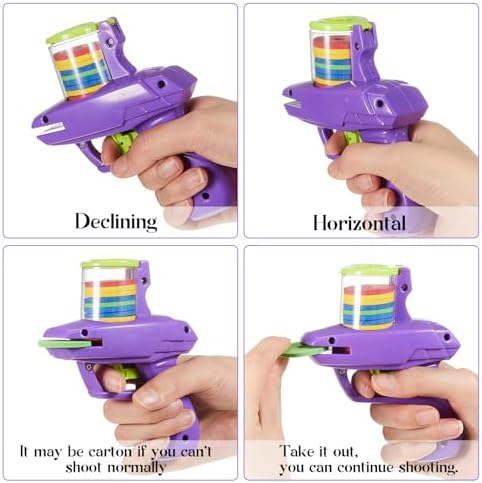 Sumind 2 Pcs Foam Disc Shooter Blasters