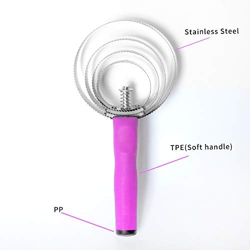 BOTH WINNERS Reversible Stainless Steel Curry Comb