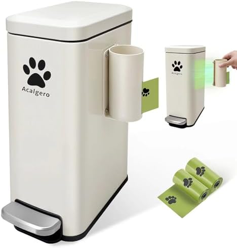 Dog Poop Trash Can Outside