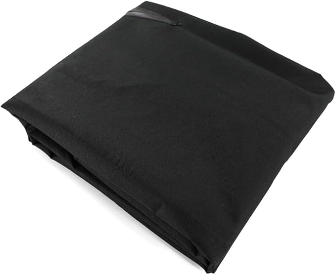 Amazon Basics Waterproof Car Back Bench Seat Cover Protector for Dog - 56 x 47 inch, Black