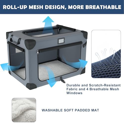 42 Inch Collapsible Dog Travel Crate