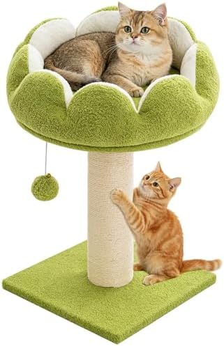 Flower Cat Scratching Post for Indoor Cats Scratcher