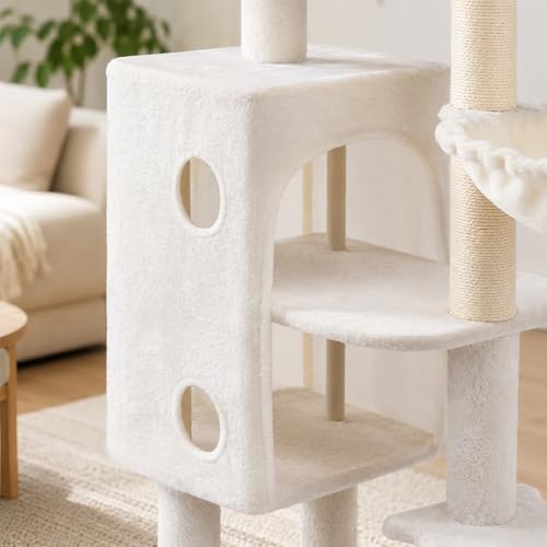 HUITREE 45in Cat Tree Tower