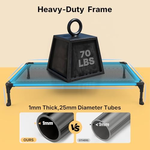 Veehoo Outdoor Elevated Dog Bed
